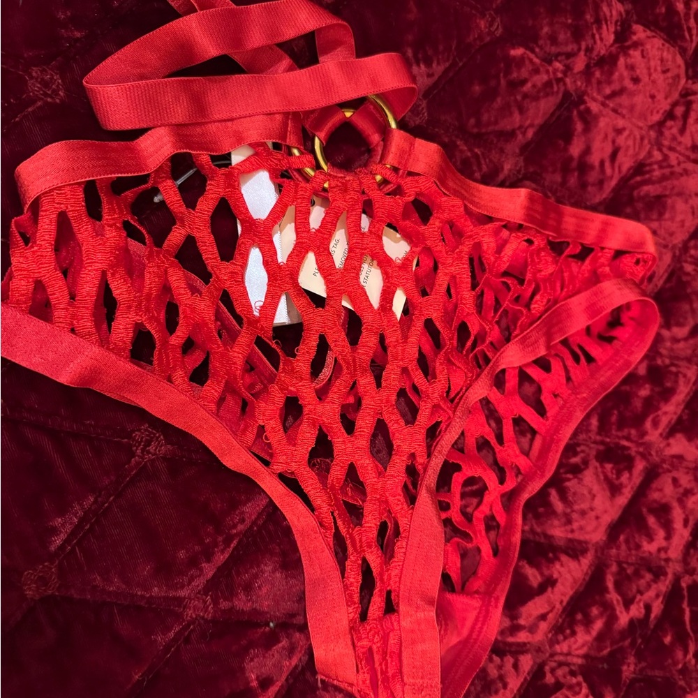 Agent Provocateur Red Bubble Panties size 2 NWT - Picture 5 of 8